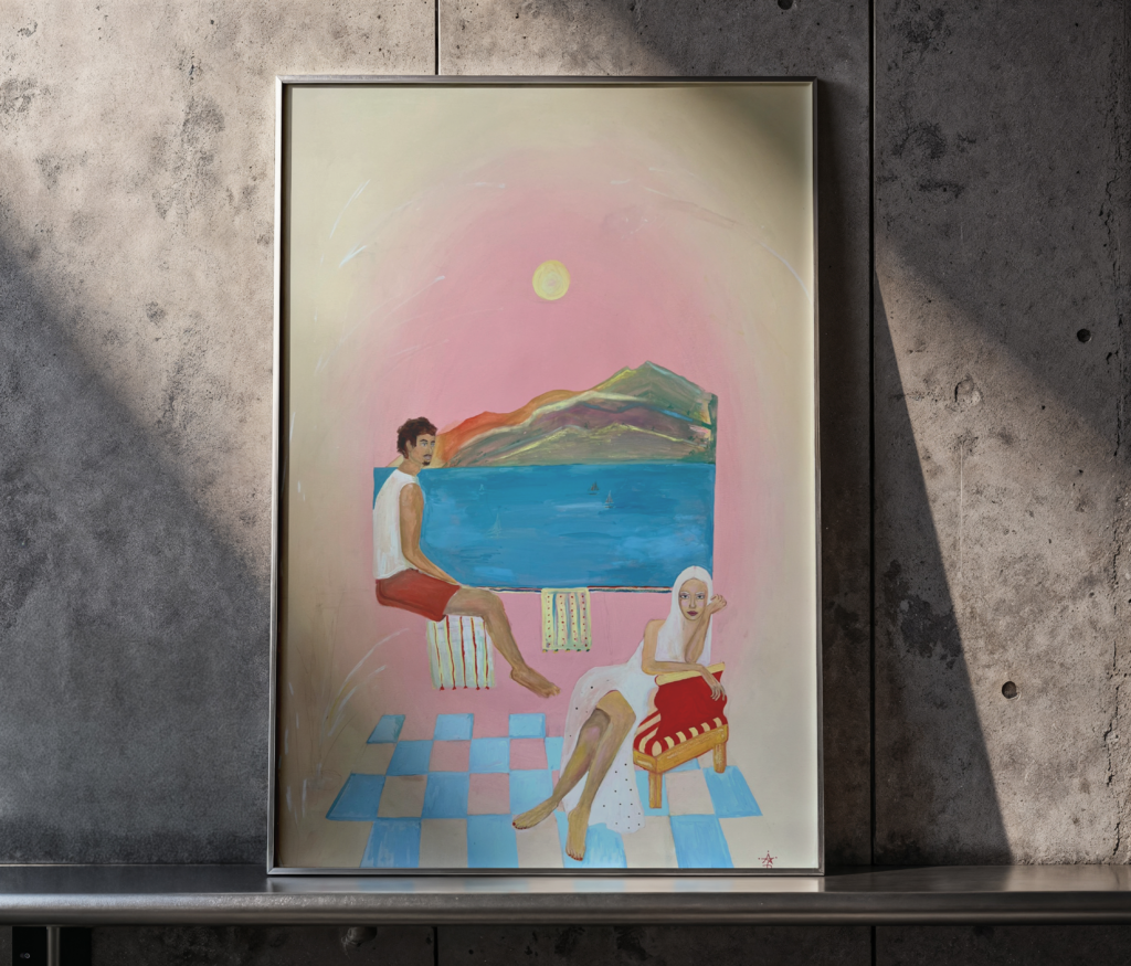 schilderij mensen